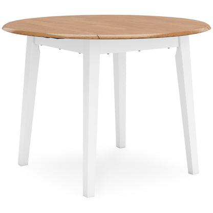 Georgina Round Table - Natural White
