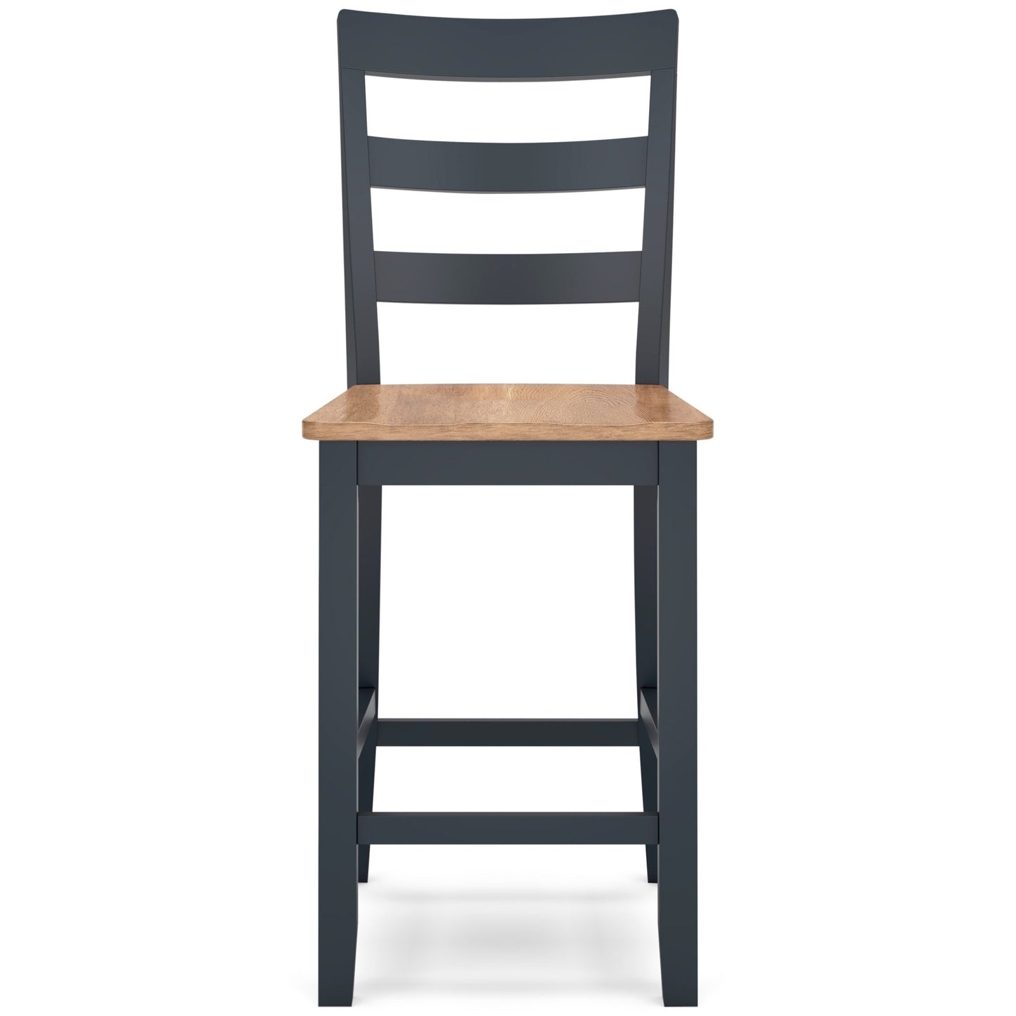 Georgina Counter Stools (set of 2) - Natural Blue