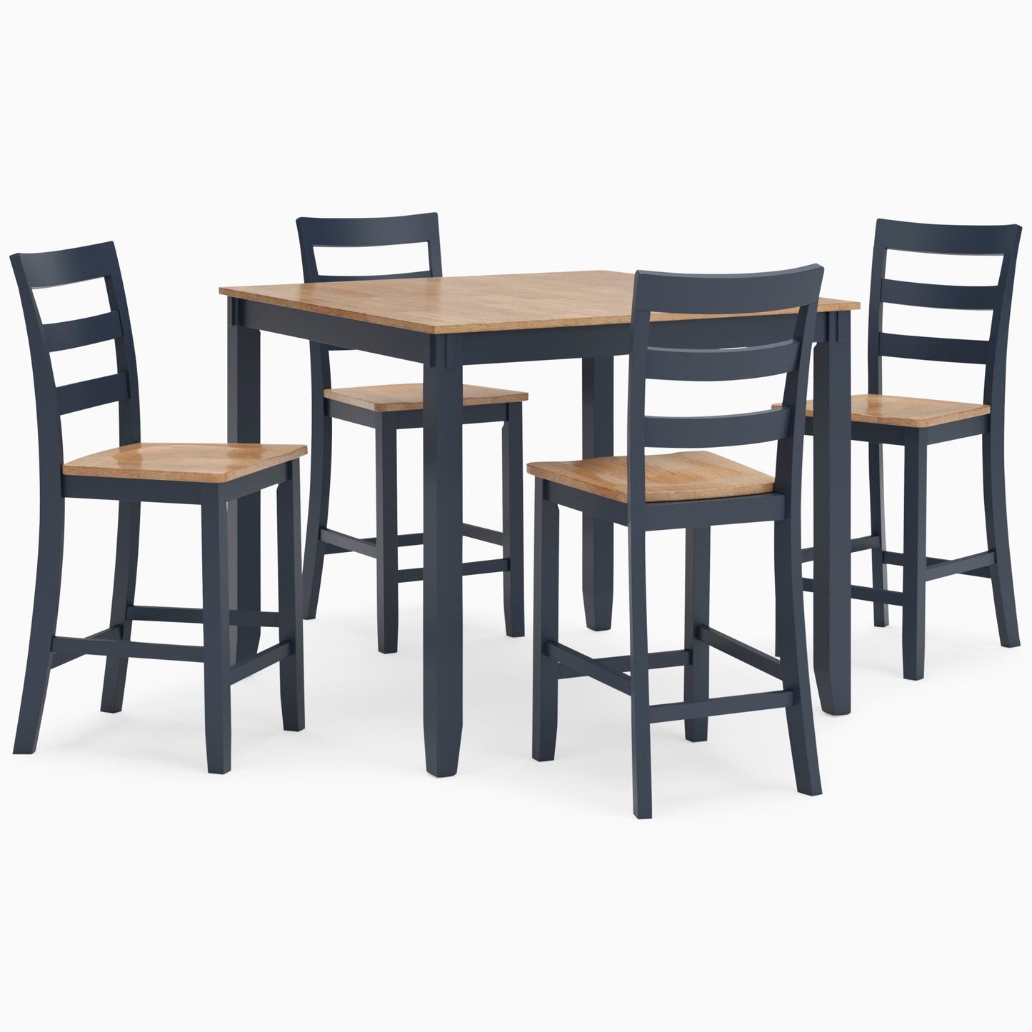 Georgina 5pc Dining Set - Natural White