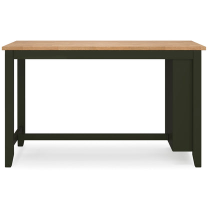 Georgina Counter Table - Natural Green
