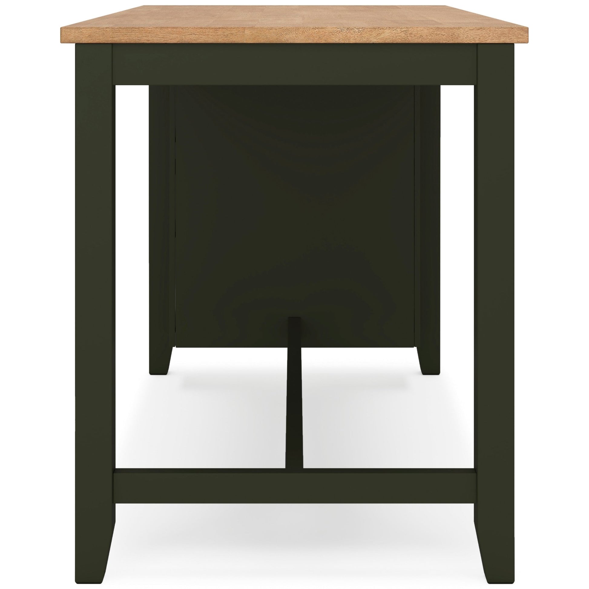 Georgina Counter Table - Natural Green