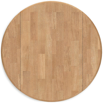 Georgina Round Table - Natural Green