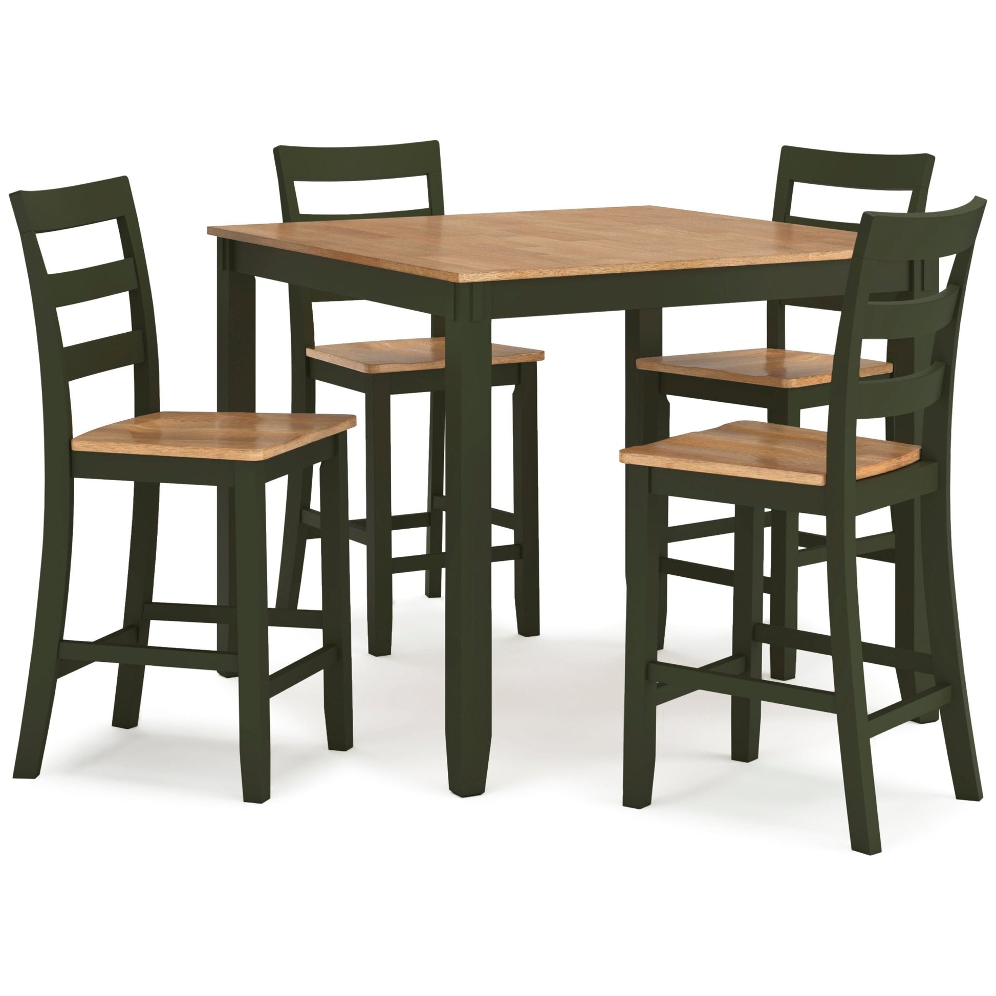 Georgina 5pc Dining Set - Natural Blue