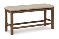 Mara Upholstered Counter Bench -