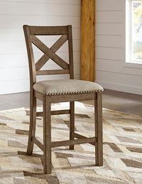 Mara Upholstered Counter Stools (Set of 2) -