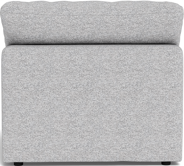 Fluffy Small Armless Chair - Curious Snow