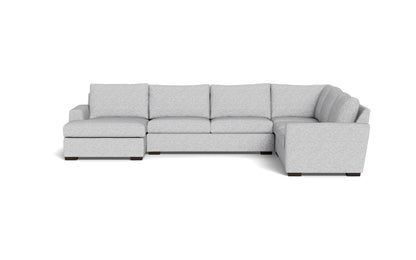 Mesa 156" Corner Sectionals w. Left Chaise - Delray Smoke