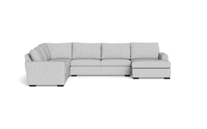 Mesa 156" Corner Sectionals w. Right Chaise - Delray Smoke