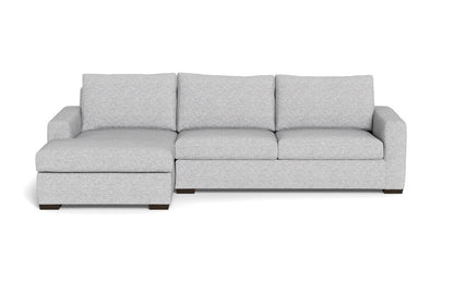 Mesa 123" Left Chaise Sectional - Delray Smoke
