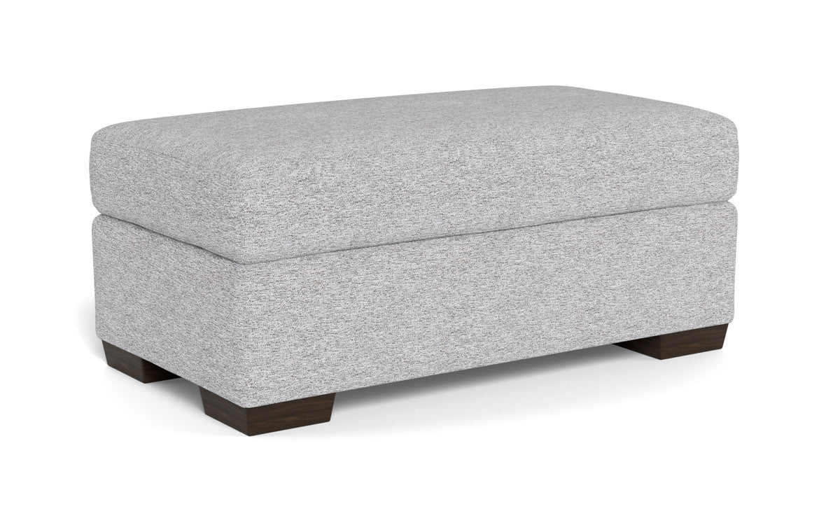 Mesa Storage Ottoman - Delray Smoke