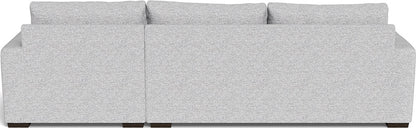 Mesa 123" Right Chaise Sectional - Delray Smoke