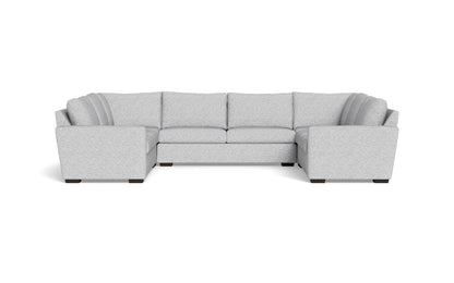 Mesa 154" Condo U Sectional - Delray Smoke