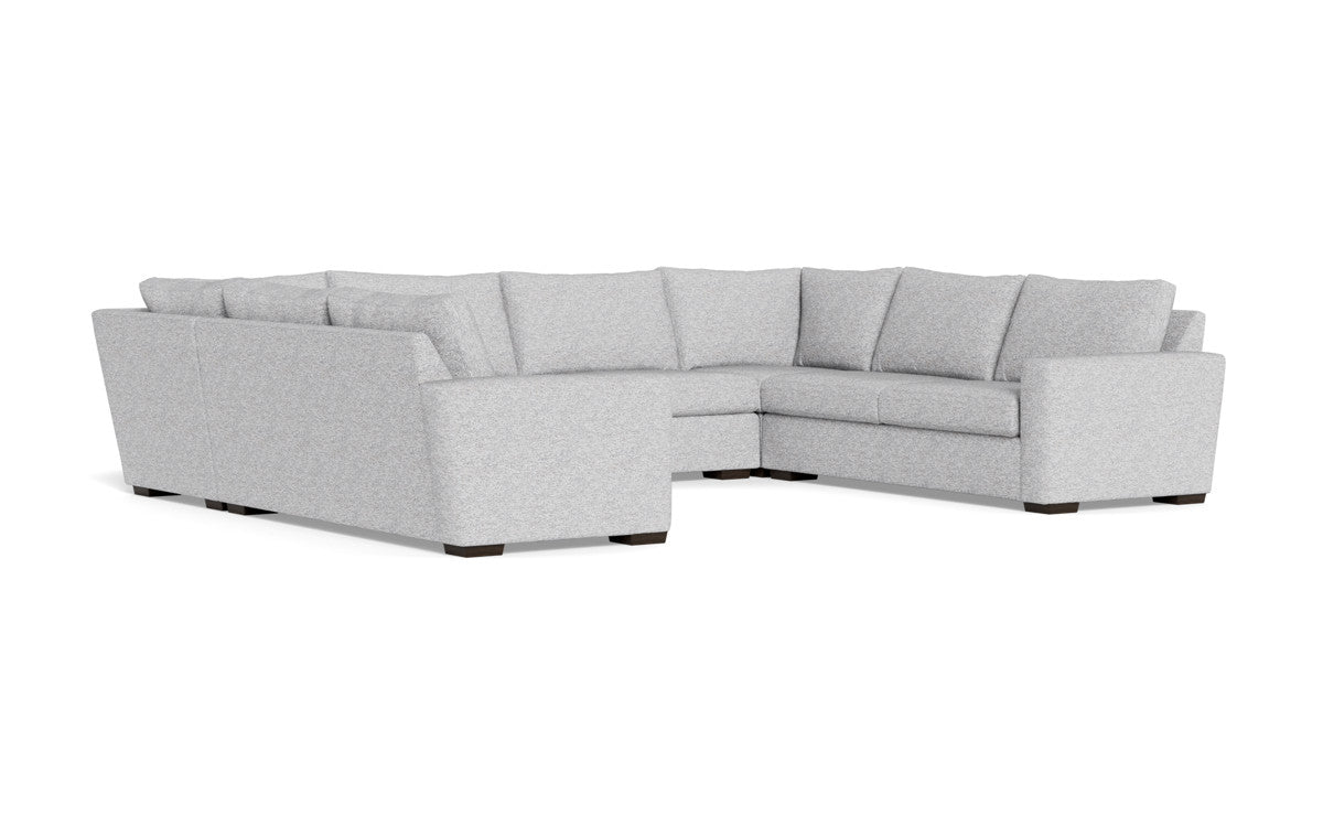 Mesa 154" Condo U Sectional - Delray Smoke