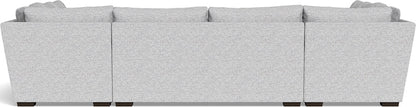 Mesa 154" Condo U Sectional - Delray Smoke