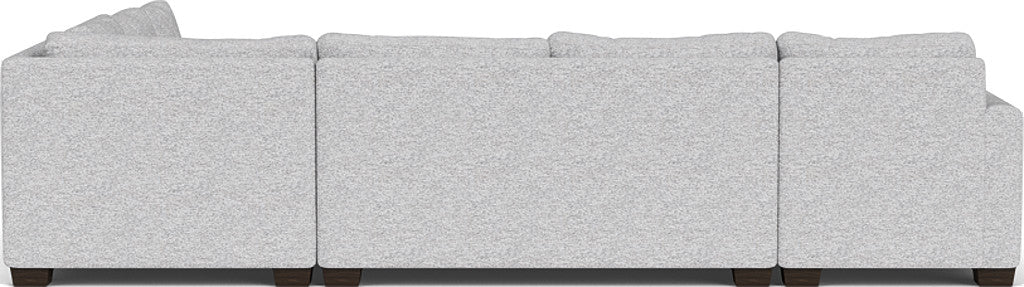 Track 141" Corner Sectionals w. Left Chaise - Delray Smoke