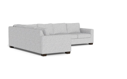 Track 121" Left Corner Sectional - Delray Smoke