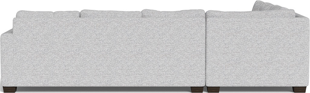 Track 121" Left Corner Sectional - Delray Smoke