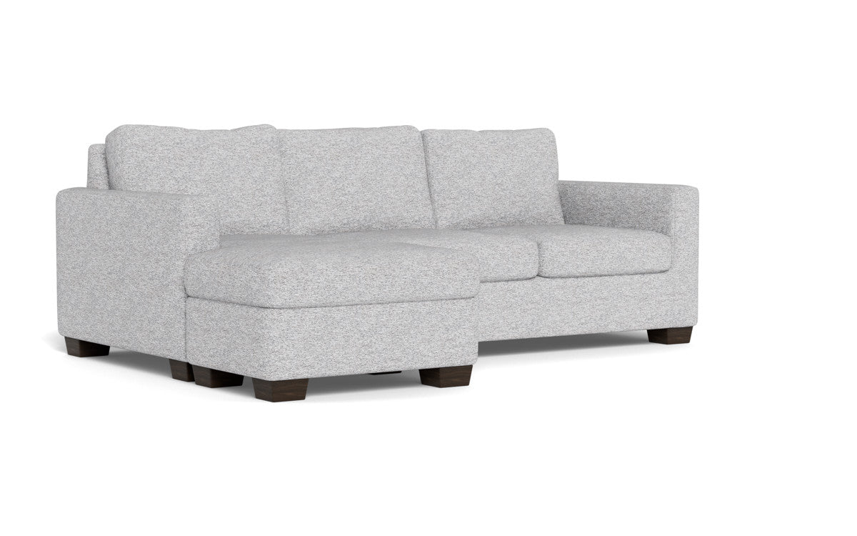 Track 87" Reversible Sofa Chaise - Delray Smoke