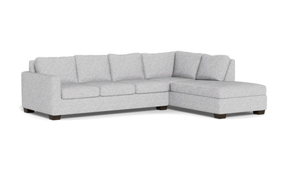 Track 121" Right Chaise Sleeper Sectional - Delray Smoke