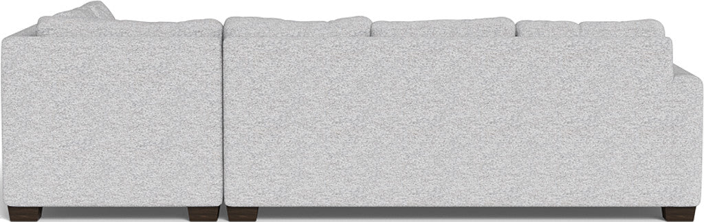 Track 121" Right Chaise Sleeper Sectional - Delray Smoke