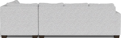 Track 121" Right Chaise Sleeper Sectional - Delray Smoke