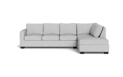 Track 121" Right Chaise Sleeper Sectional - Delray Smoke