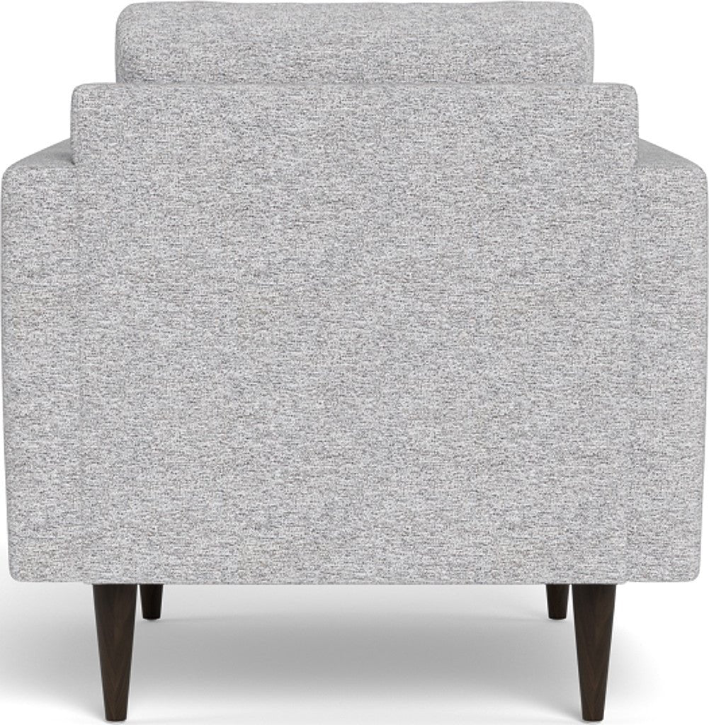 Wallace 34" Untufted Arm Chair - Delray Smoke