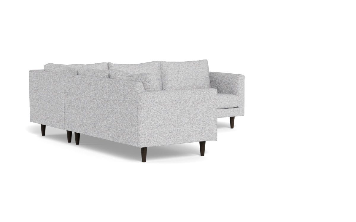 Wallace 102" Untufted Corner Sectional - Delray Smoke