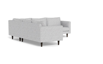 Wallace 102" Untufted Corner Sectional - Delray Smoke