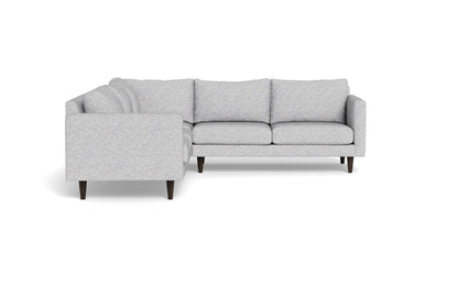 Wallace 102" Untufted Corner Sectional - Delray Smoke