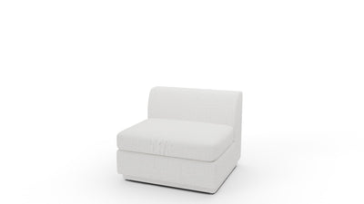 Domain Armless Chair - Curious Pearl