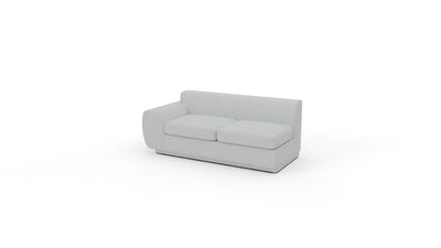 Domain LAF Loveseat - Bloke Snow