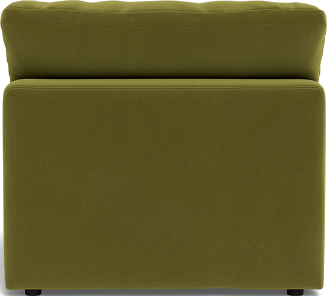 Fluffy Small Armless Chair - Dream Apple