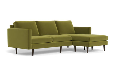 Wallace 98" Untufted Reversible Chaise Sofa - Dream Apple