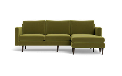 Wallace 98" Untufted Reversible Chaise Sofa - Delray Smoke