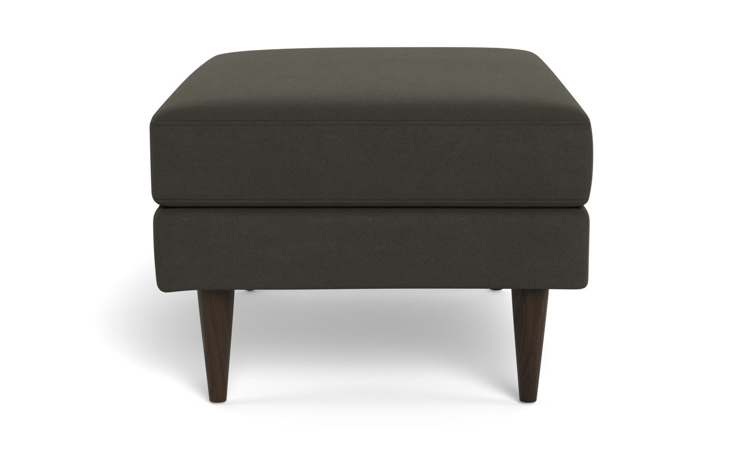 Wallace Untufted Ottoman - Dream Apple
