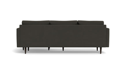 Wallace 98" Untufted Reversible Chaise Sofa - Dream Chocolate