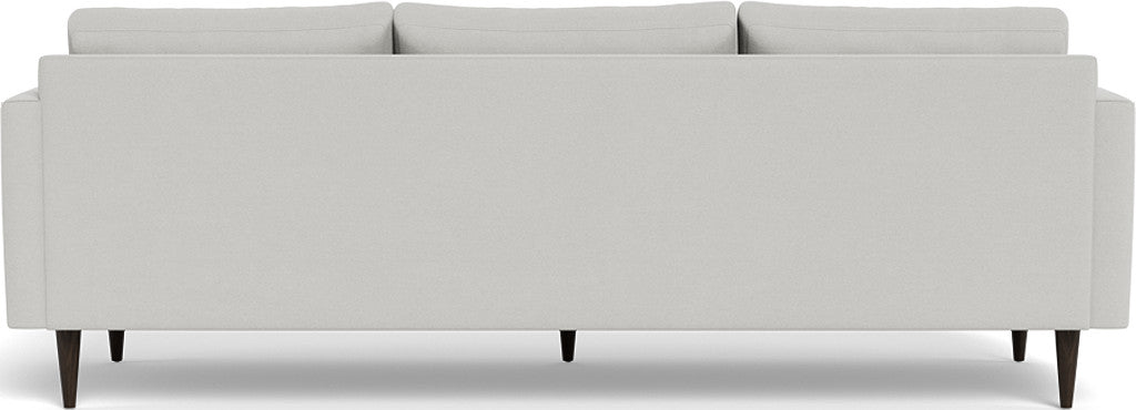 Wallace 98" Untufted Estate Sofa - Dream Chocolate