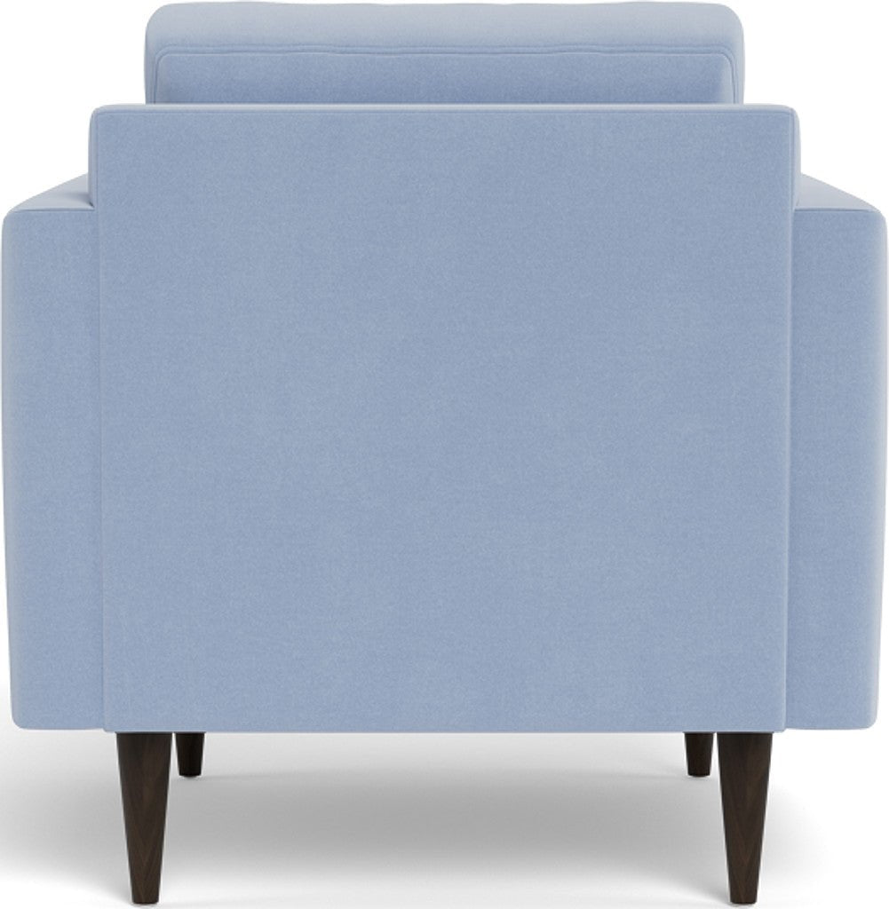 Wallace 34" Untufted Arm Chair - Dream French Blue