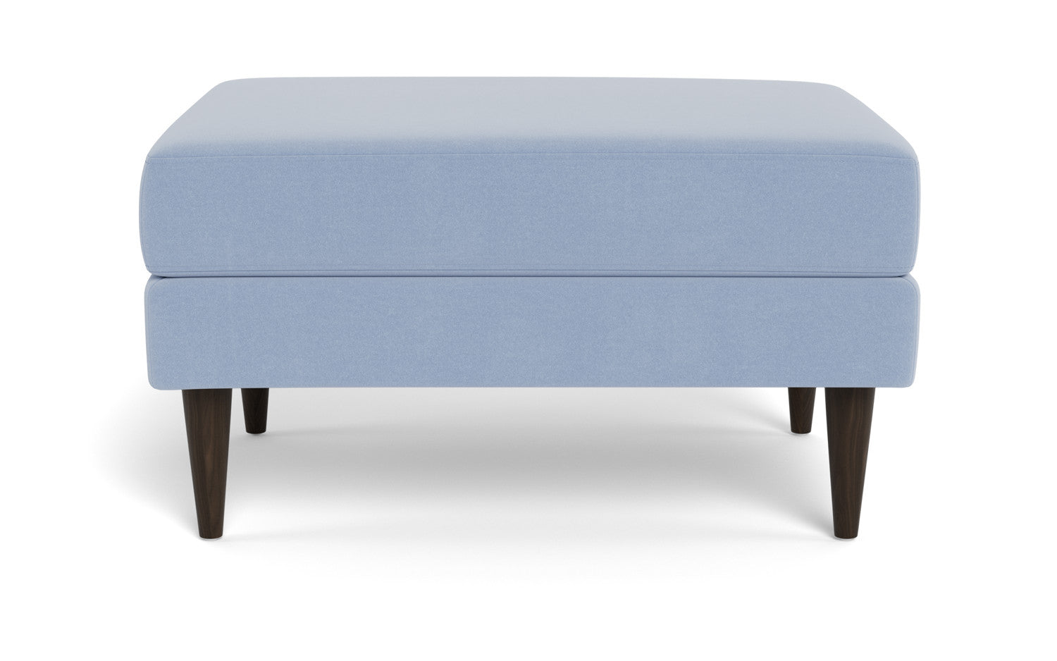 Wallace Untufted Ottoman - Dream Forest