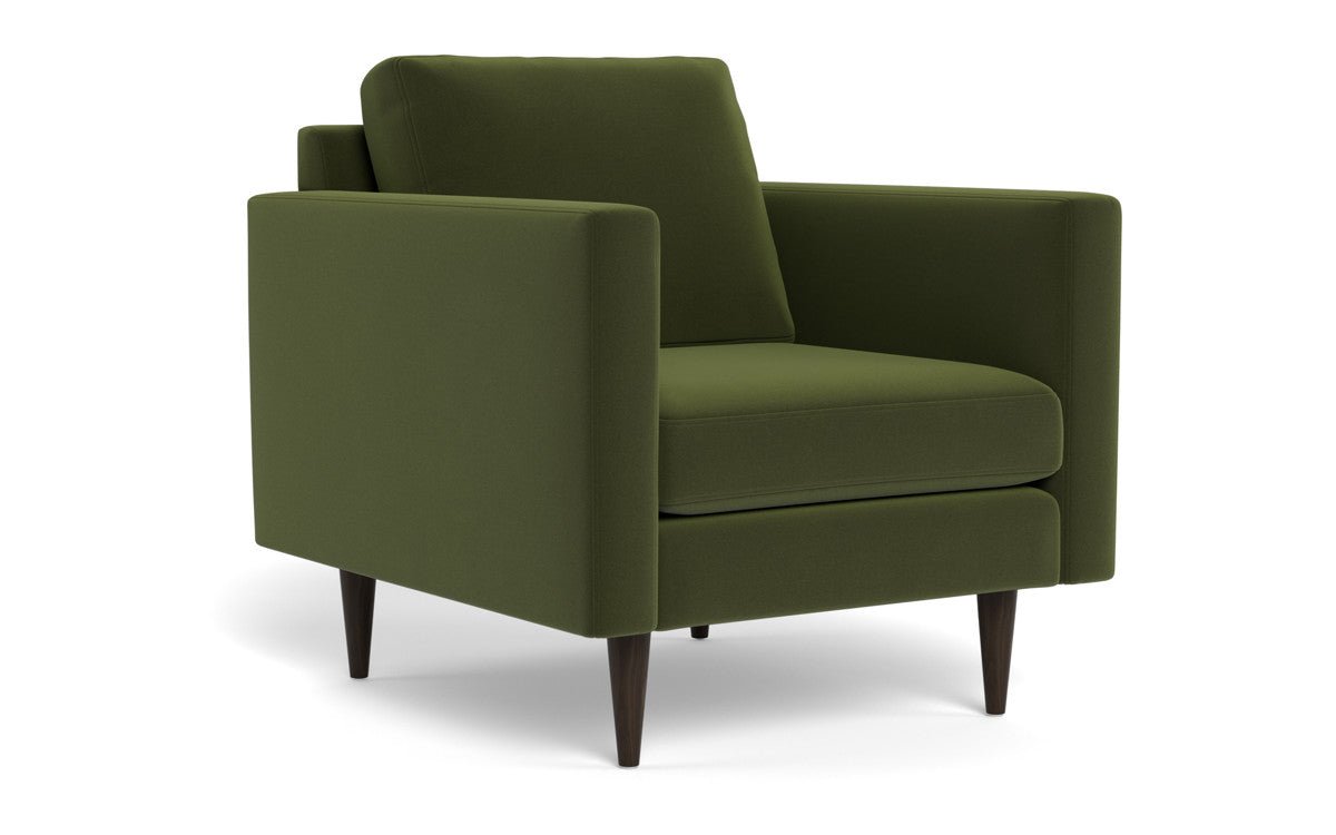 Wallace 34" Untufted Arm Chair - Dream Olive