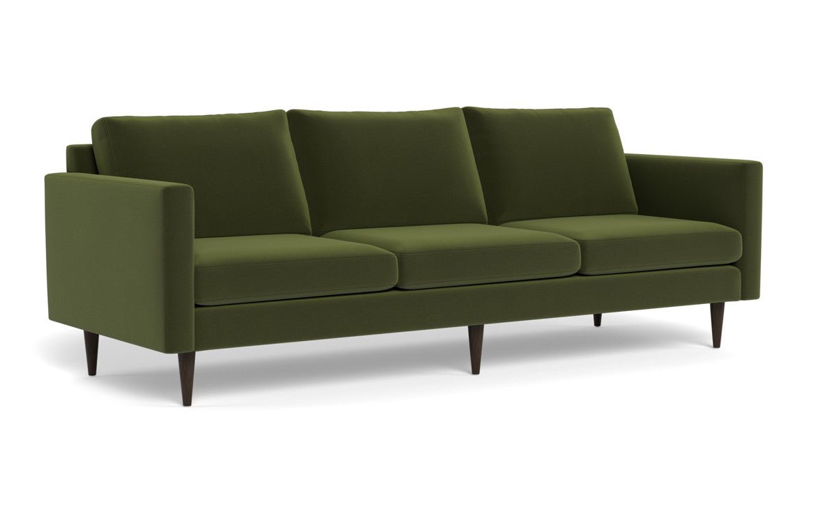 Wallace 98" Untufted Estate Sofa - Dream Olive