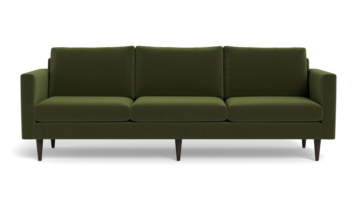 Wallace 98" Untufted Estate Sofa - Dream Olive