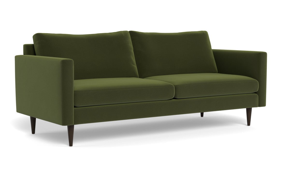 Wallace 85" Untufted Sofa - Dream Olive