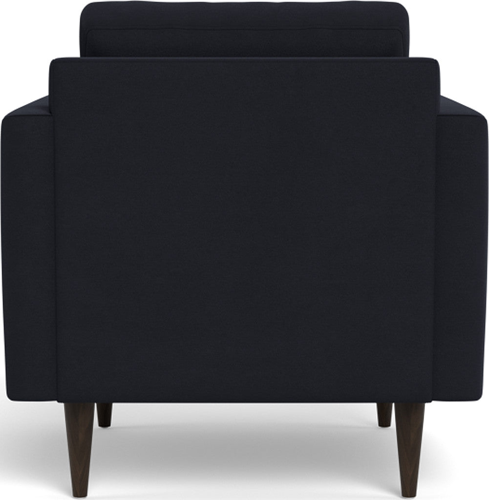 Wallace 34" Untufted Arm Chair - Dream Onyx