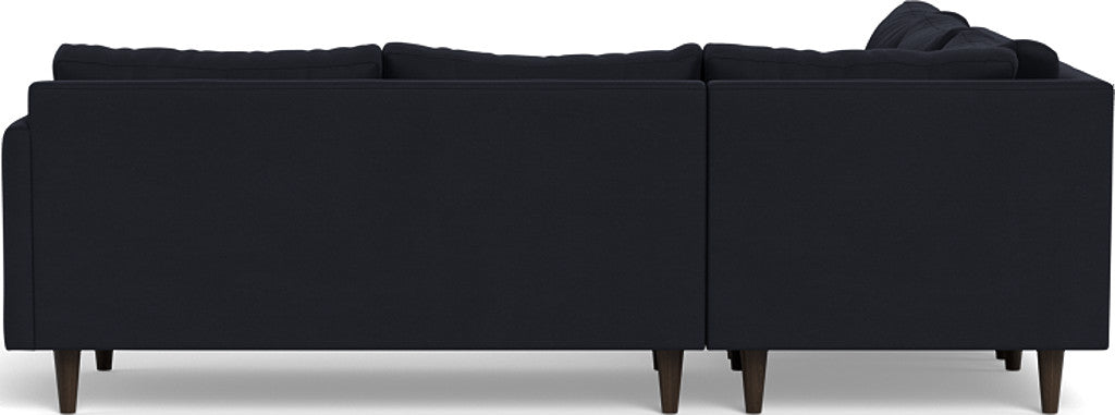 Wallace 102" Untufted Corner Sectional - Dream Onyx