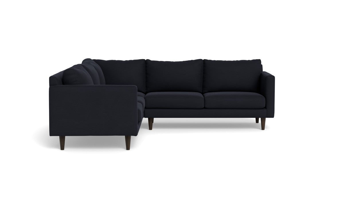 Wallace 102" Untufted Corner Sectional - Dream Onyx