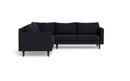 Wallace 102" Untufted Corner Sectional - Dream Onyx