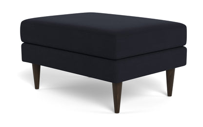 Wallace Untufted Ottoman - Dream Onyx