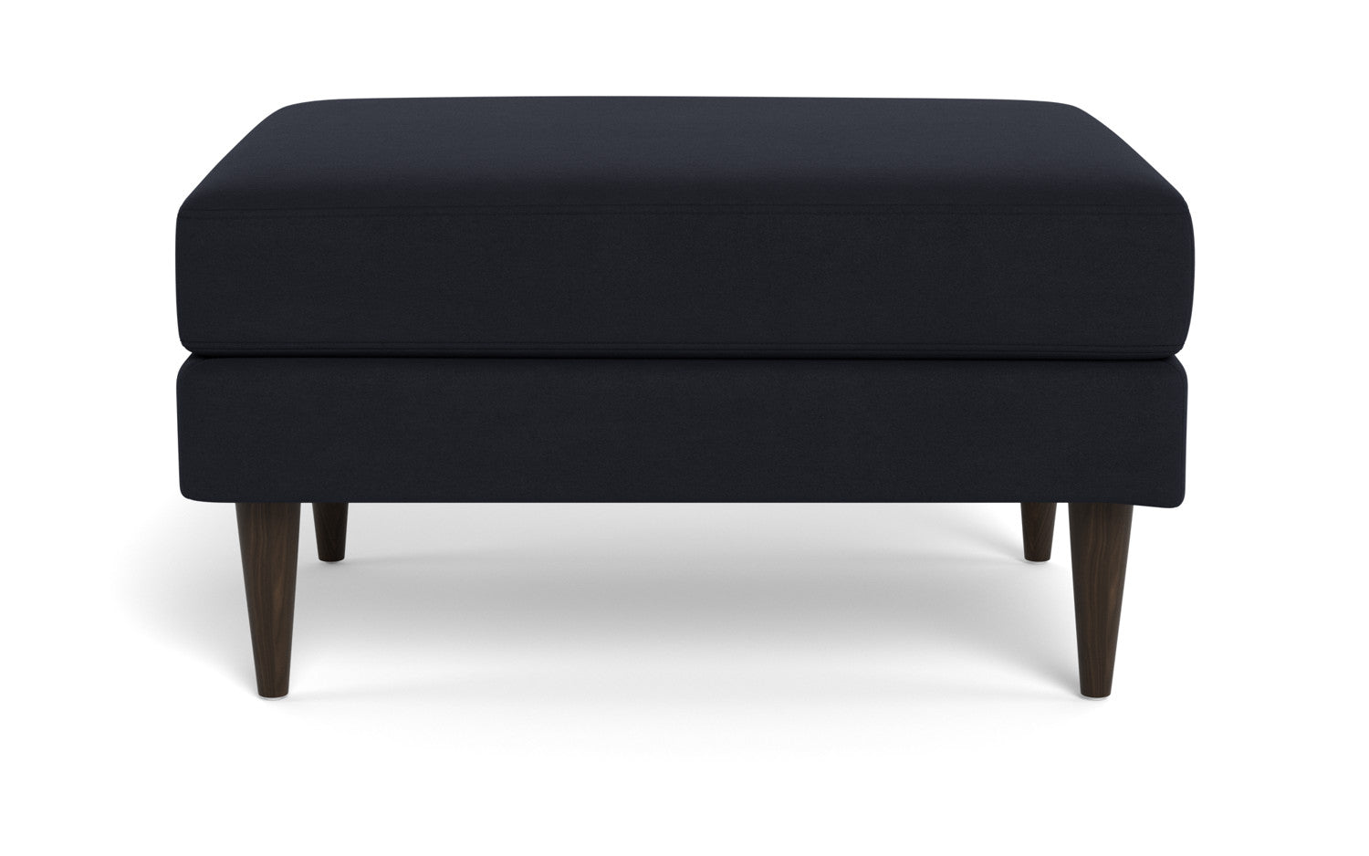 Wallace Untufted Ottoman - Dream Olive